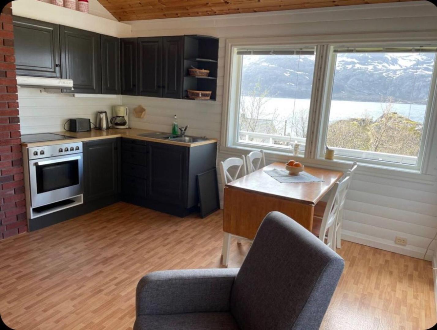Vettinghytta, Close To The Sea With Amazing View. Gravdal  ภายนอก รูปภาพ